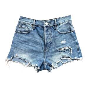 PacSun Ripped Light-Washed Denim Shorts